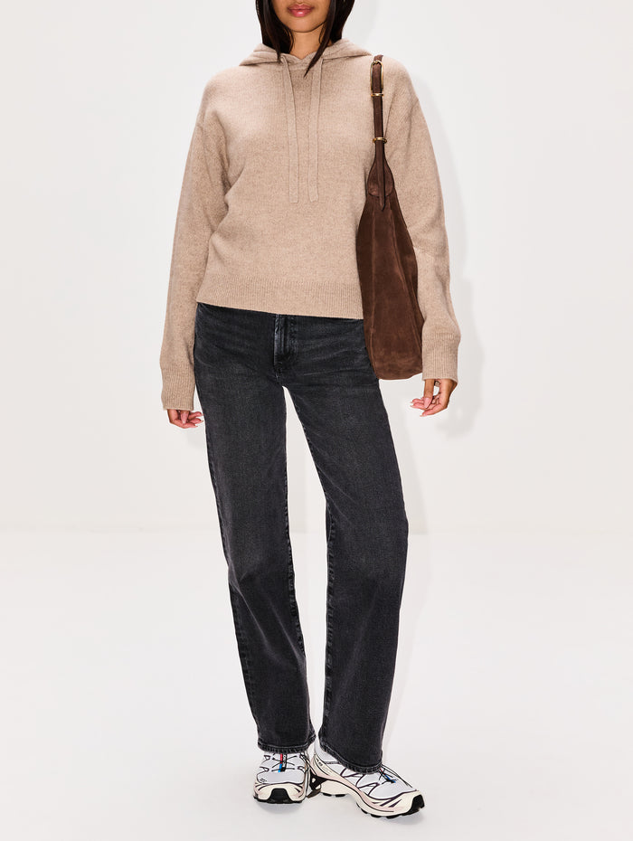 Collegiate Hoodie,GUEST IN RESIDENCE,TAUPE,Image 1