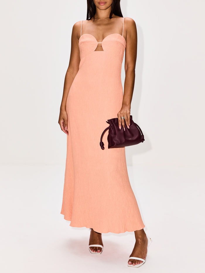 Dream Spinner Ankle Dress,JOHANNA ORTIZ,PEACH,Image 1