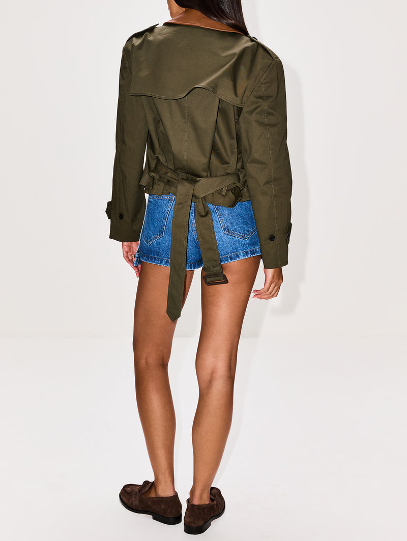 Double Cropped Trench