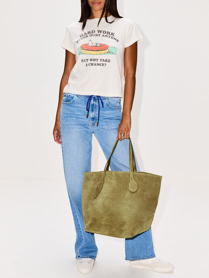Classic Tee,RE/DONE,VINTAGE WHITE,Image 1