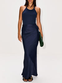 Bias Skirt,TWP,MIDNIGHT,Image 2