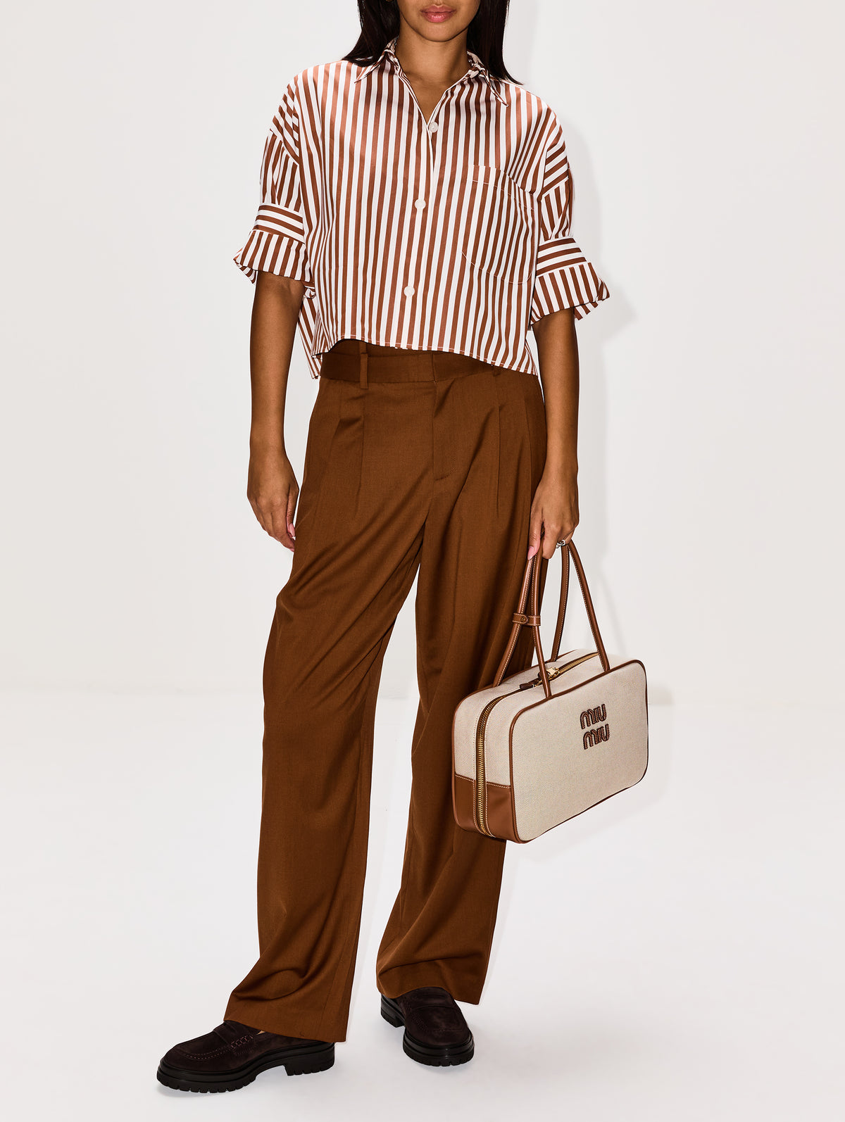 Next Ex Shirt,TWP,IVORY/COGNAC,Image 2