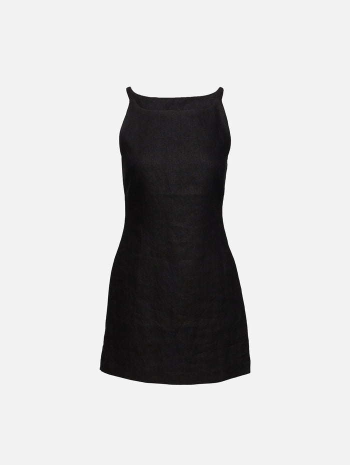 Neve Mini Dress,POSSE,BLACK,Image 1
