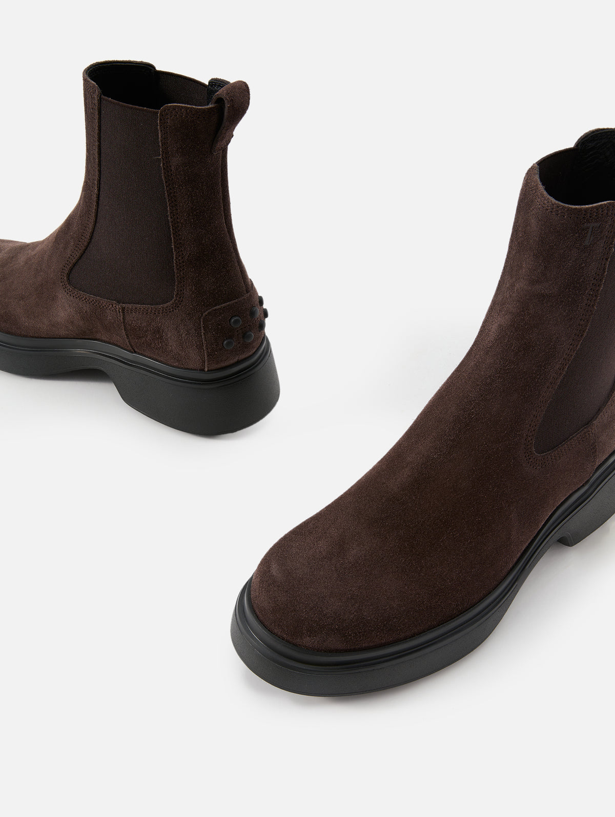 Chunky Elastic Bootie,TOD'S,PALISSANDRO,Image 2