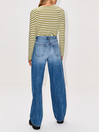 Basic Longsleeve Top,CLOSED,PISTACHIO GREEN,Image 3