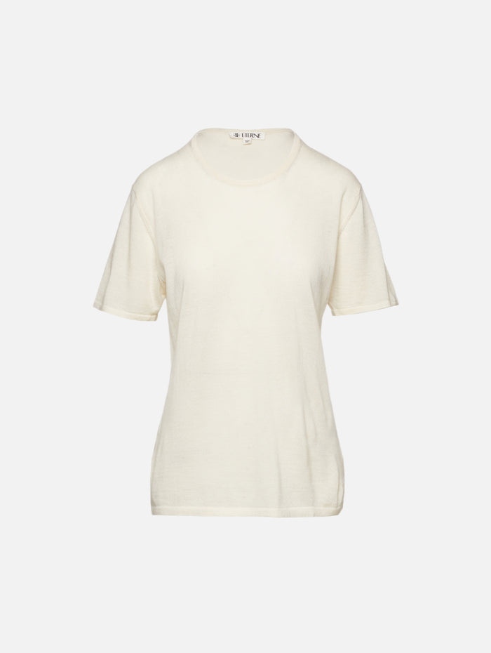 Boyfriend T Shirt,ÉTERNE,BONE,Image 1