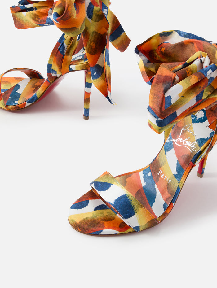 Miss Z Sandal,CHRISTIAN LOUBOUTIN,MULTI MAGMA,Image 1