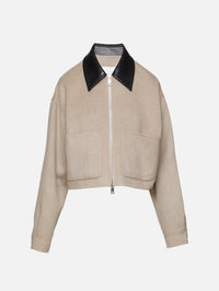 Phebe Jacket,NANUSHKA,STONE BLACK,Image 1