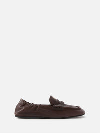 Scrunch Loafer,MIU MIU,BRIARWOOD,Image 1