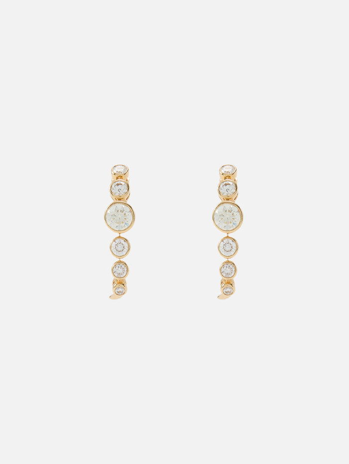 Shimmer Cuff Earring,ONDYN,YELLOW GOLD,Image 1