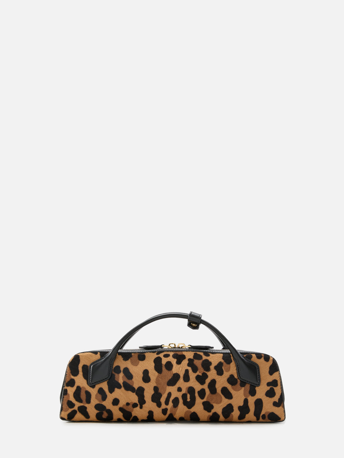Teckel Clutch,ALAIA,BROWN,Image 2