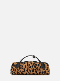 Teckel Clutch,ALAIA,BROWN,Image 2
