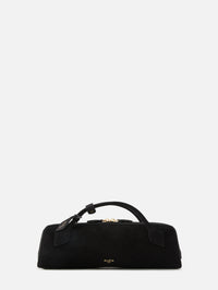 Teckel Clutch,ALAIA,NOIR,Image 1