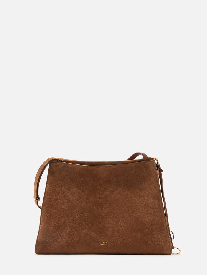 Le Click Square Bag,ALAIA,UMBER,Image 1
