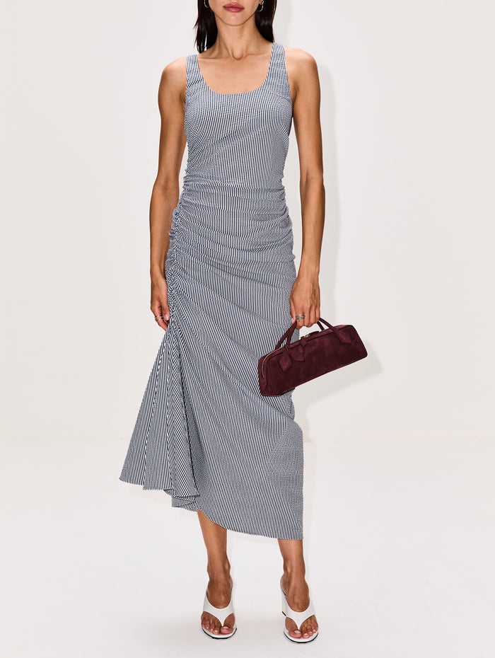 Teckel Clutch,ALAIA,ROUGE GRENAT,Image 1