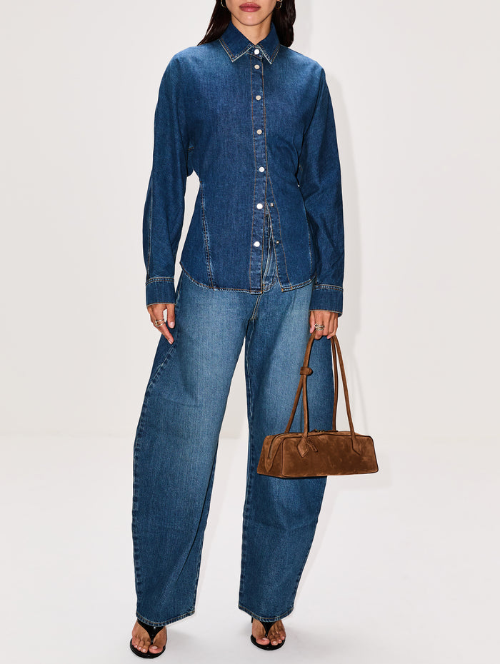 Le Teckel Bag,ALAIA,TERRE D'OMBRE,Image 1