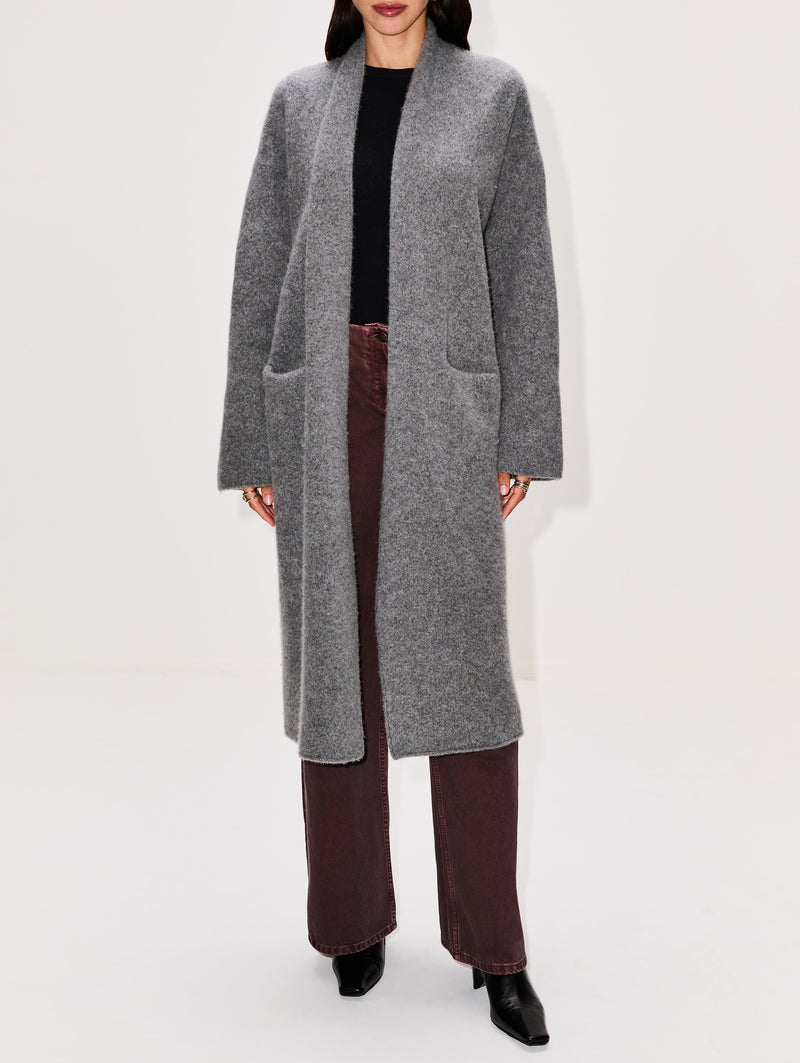Slim Cocoon Coat