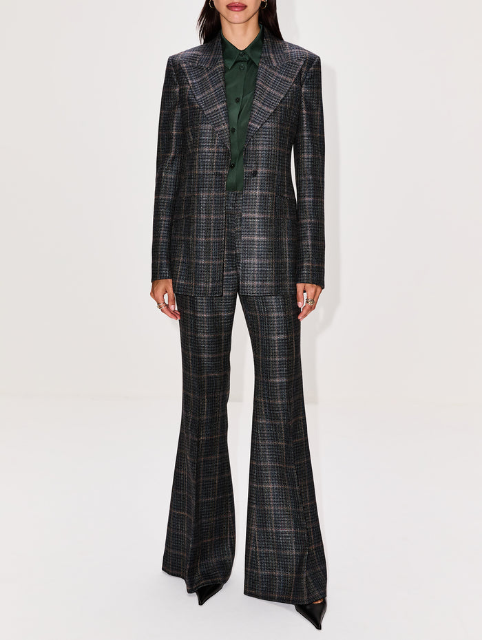 Leiva Blazer,GABRIELA HEARST,CHARCOAL MULTI,Image 1