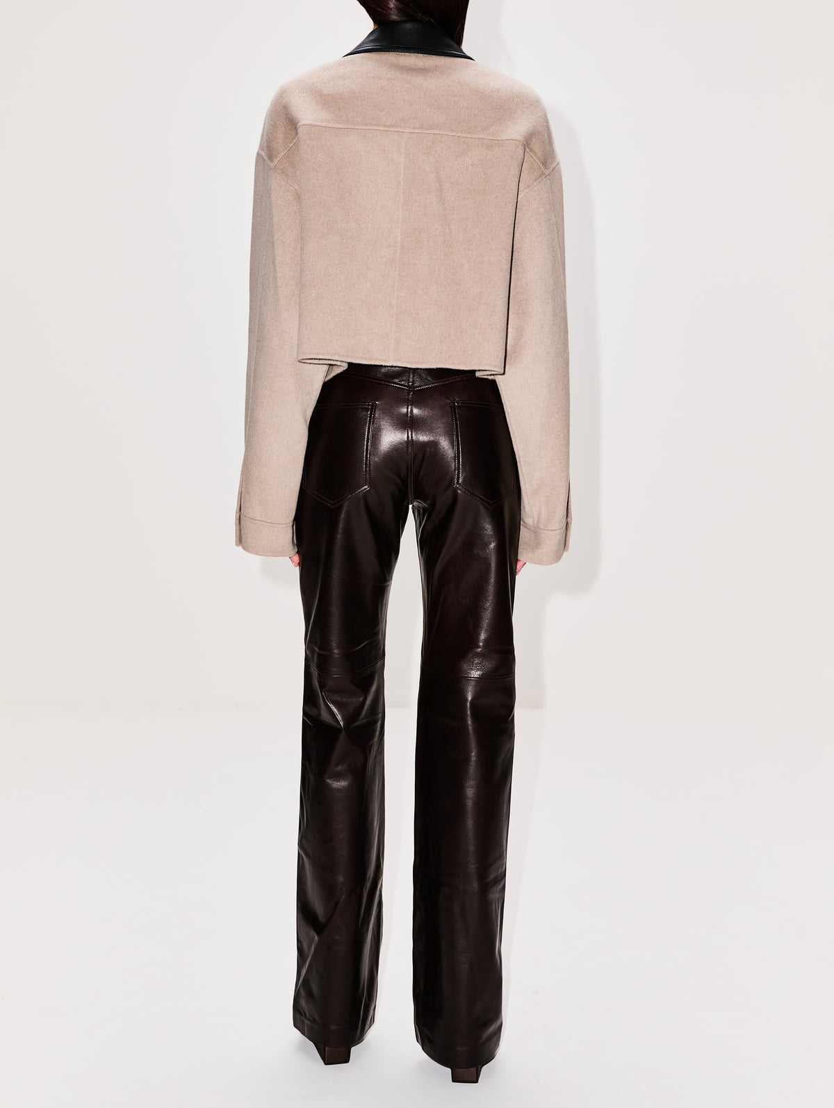 Phebe Jacket,NANUSHKA,STONE BLACK,Image 3