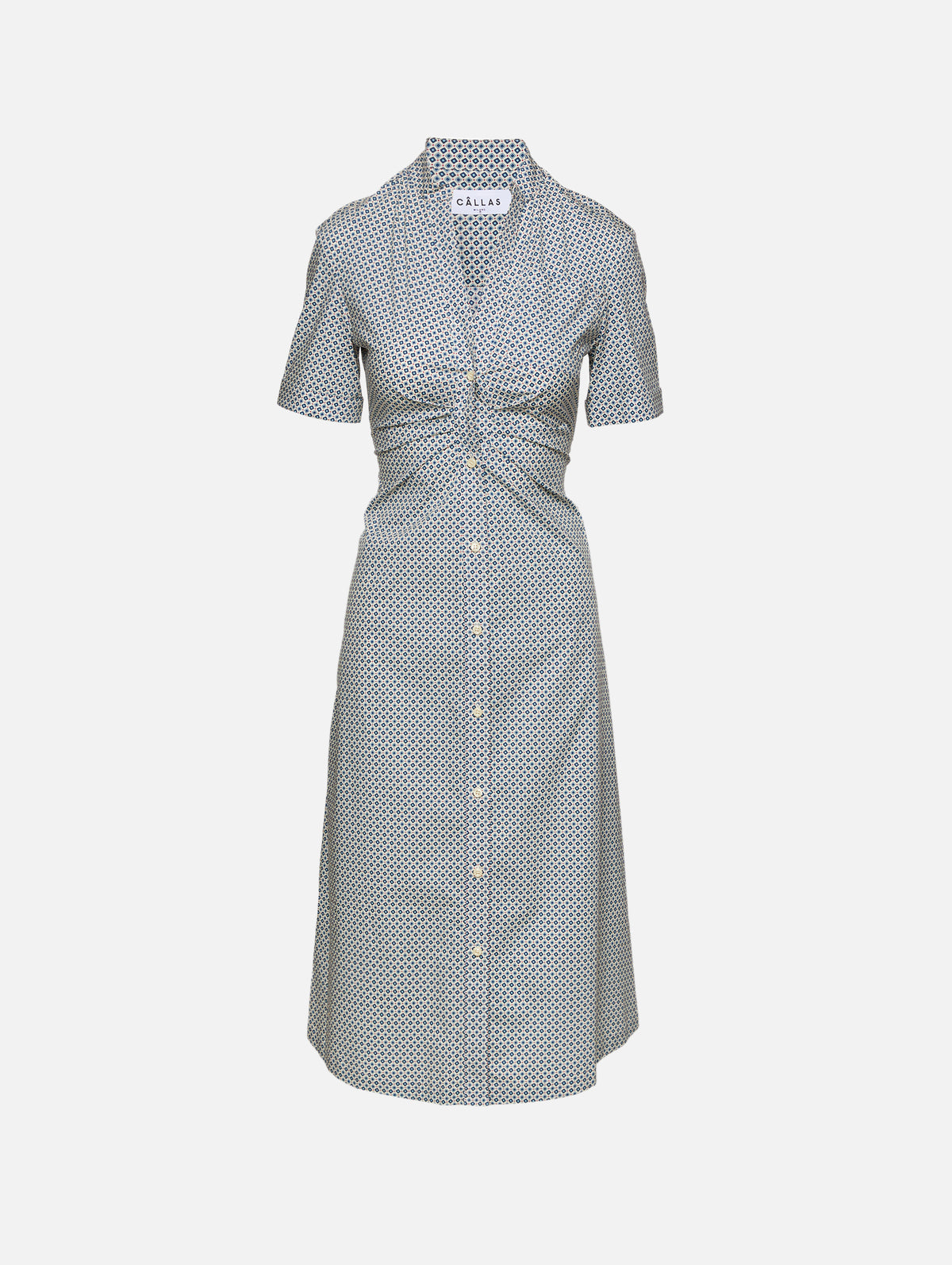 Noor Dress,CALLAS MILANO,BLUE PRINT,Image 1