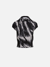 Short Sleeve Crop Top,GIVENCHY,GREY MIX,Image 1