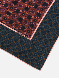 Facet Scarf,DRIES VAN NOTEN,RUST,Image 3