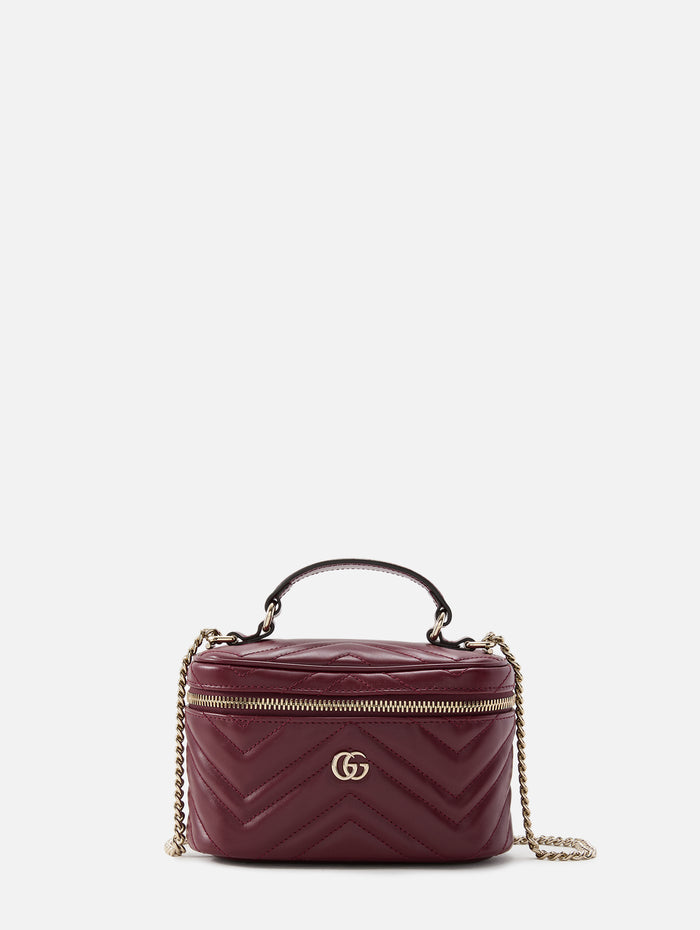 GG Marmont Vanity Bag,GUCCI,ROSSO ANCORA,Image 1
