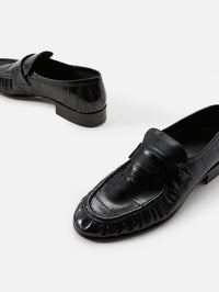 Soft Loafer,THE ROW,BLACK,Image 2