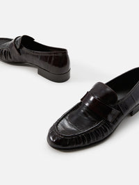 Soft Loafer,THE ROW,BROWN,Image 2