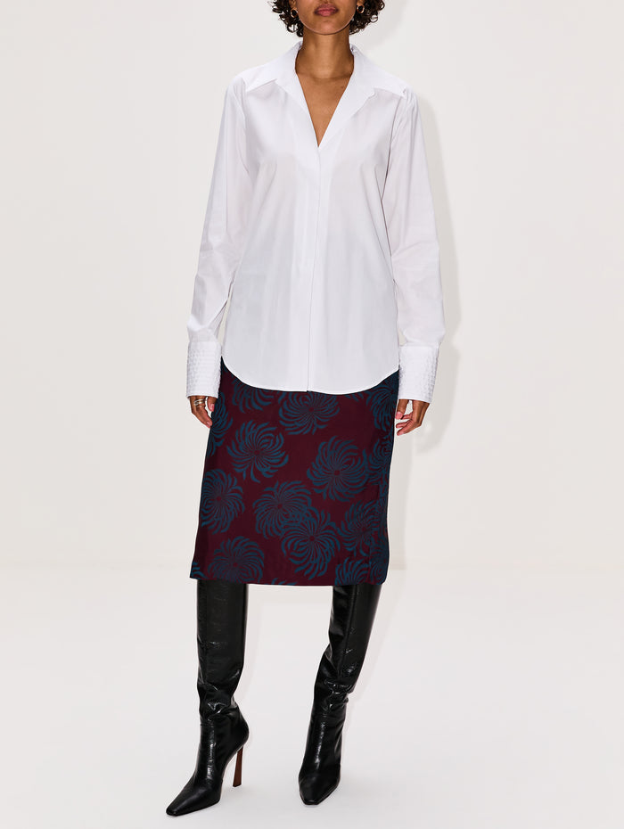Celinta Shirt,DRIES VAN NOTEN,WHITE,Image 1
