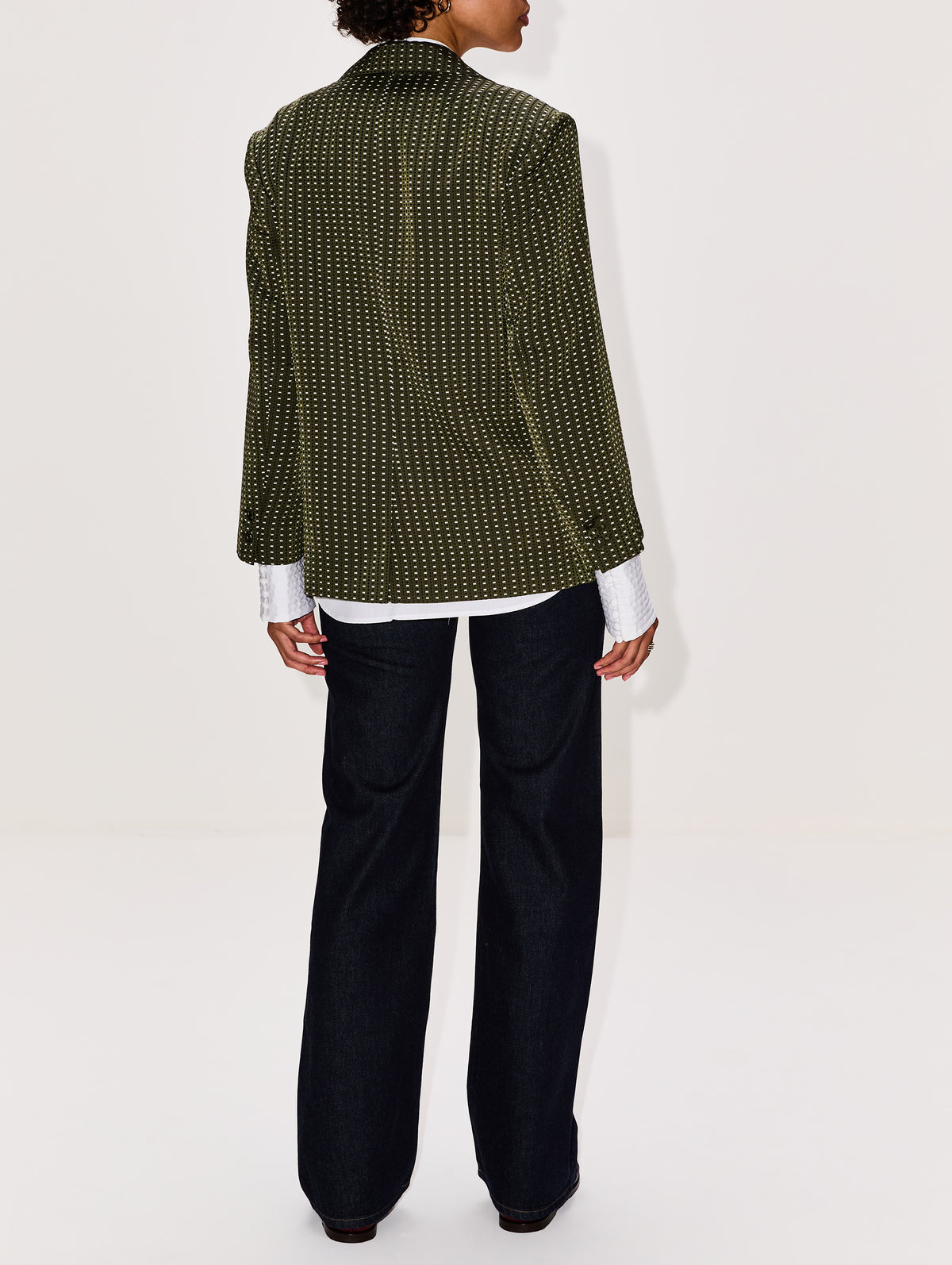 Birdys Blazer,DRIES VAN NOTEN,KHAKI,Image 3