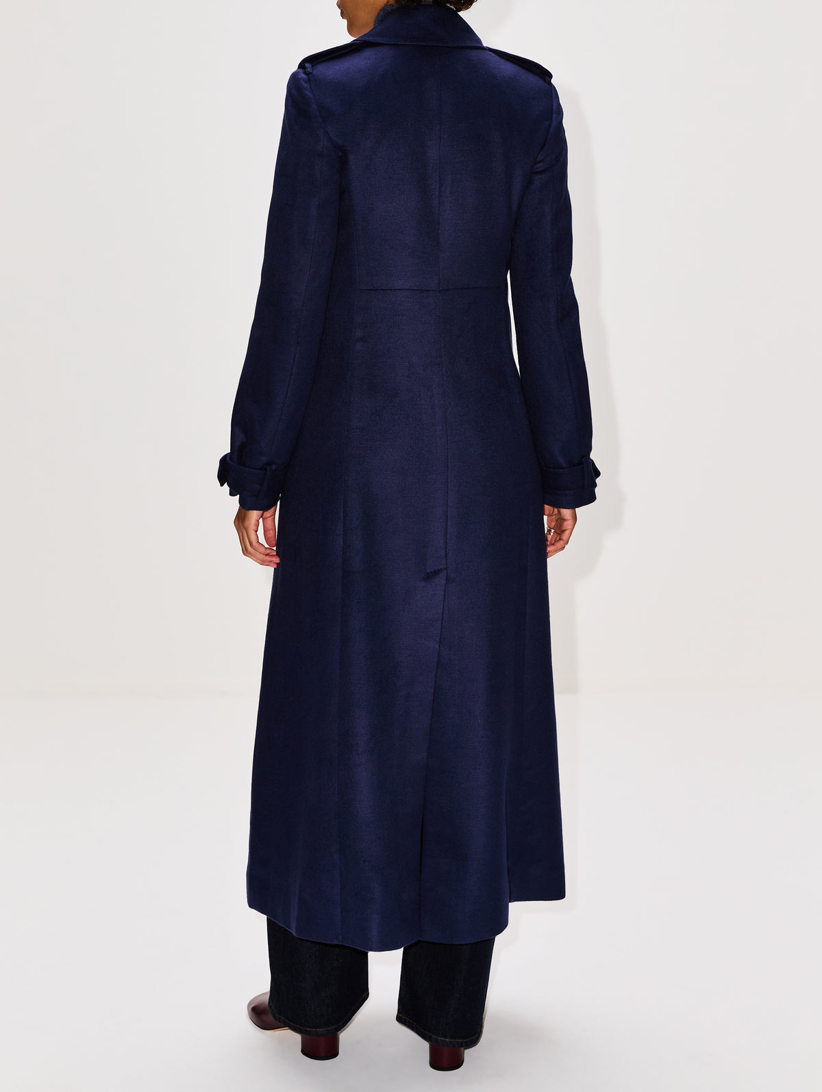 Houstt Coat,GABRIELA HEARST,NAVY,Image 3