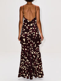 Reinterpretation Maxi Dress,JOHANNA ORTIZ,DARK CHOCOLATE,Image 4