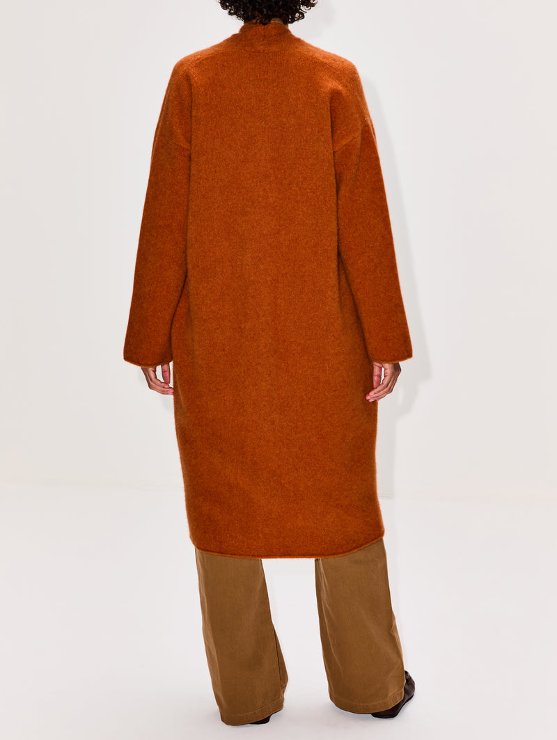 Slim Cocoon Coat