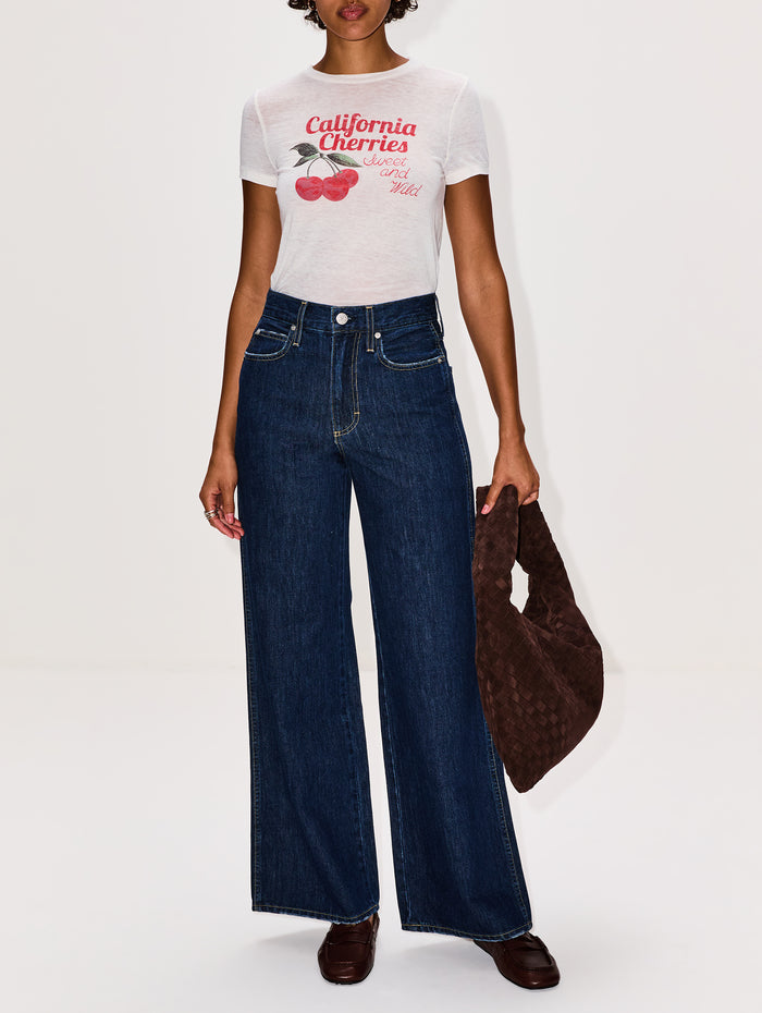 Tiny Tee,RE/DONE,VINTAGE WHITE,Image 1
