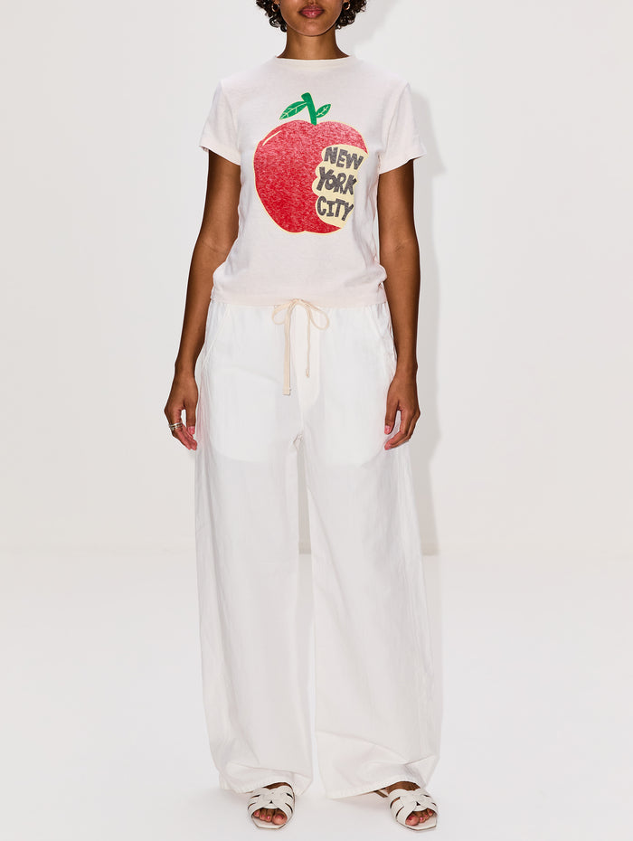 Classic Tee,RE/DONE,VINTAGE WHITE,Image 1