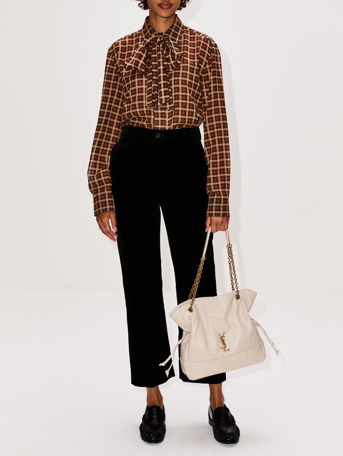 Small Jamie Bag,SAINT LAURENT,CREAM,Image 1