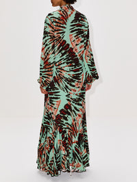 Honey Blouse,SILVIA TCHERASSI,MINT TIE DYE,Image 3