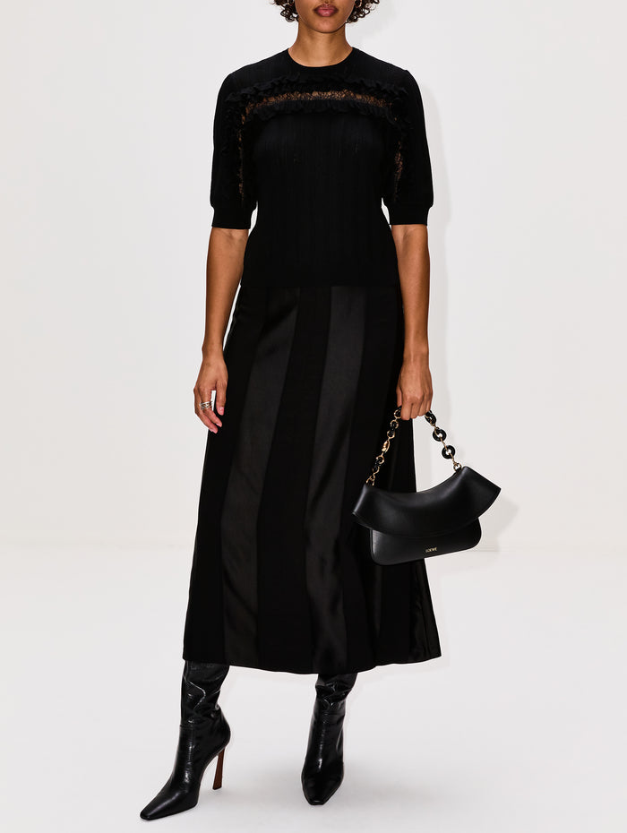 Jackson Skirt,PARTOW,BLACK,Image 1