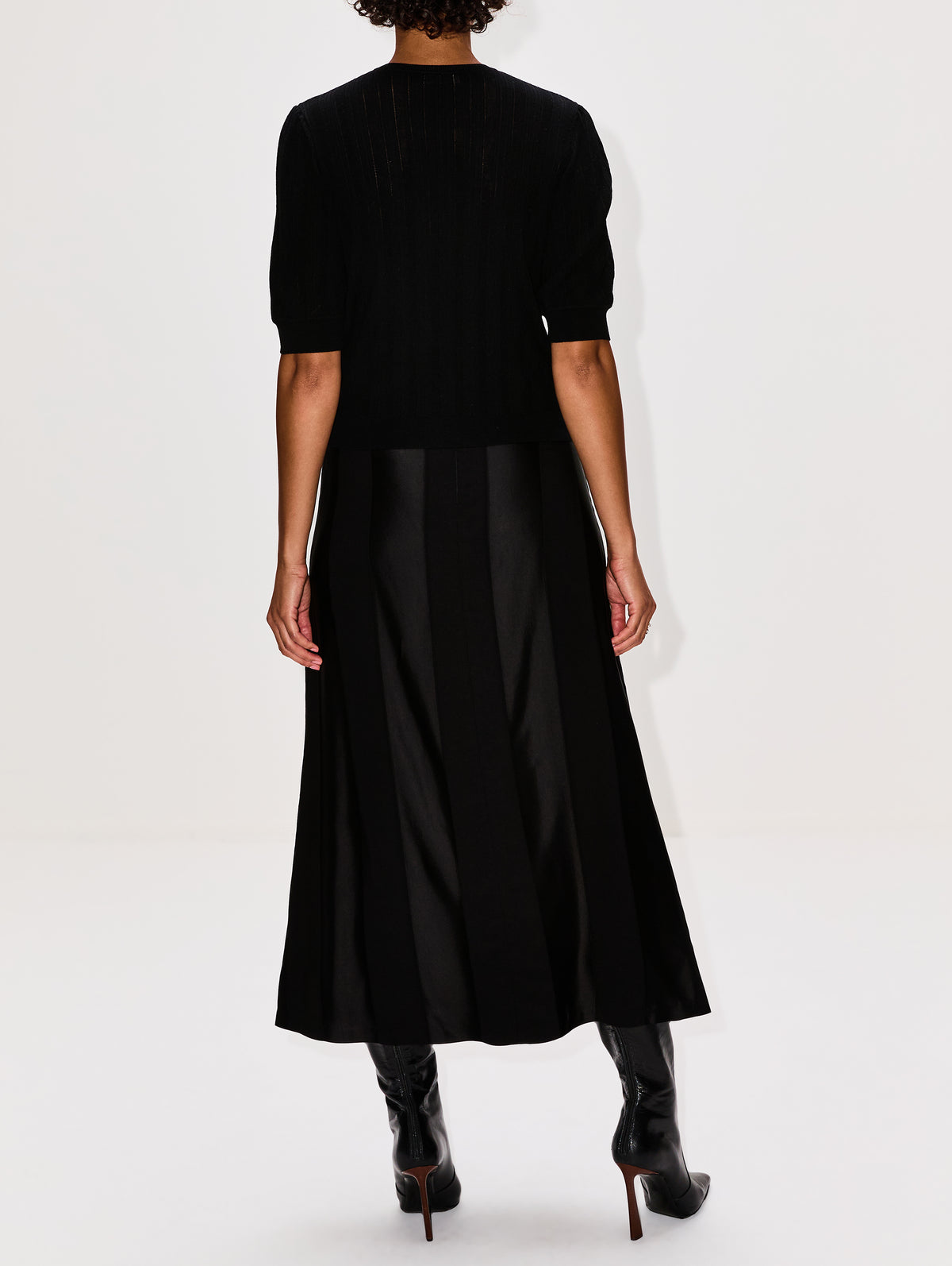 Salima Knit Top,ULLA JOHNSON,NOIR,Image 3
