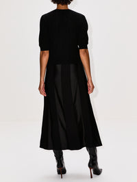 Salima Knit Top,ULLA JOHNSON,NOIR,Image 3