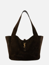Bea Suede Softy Tote,SAINT LAURENT,LIGHT MUSK,Image 1
