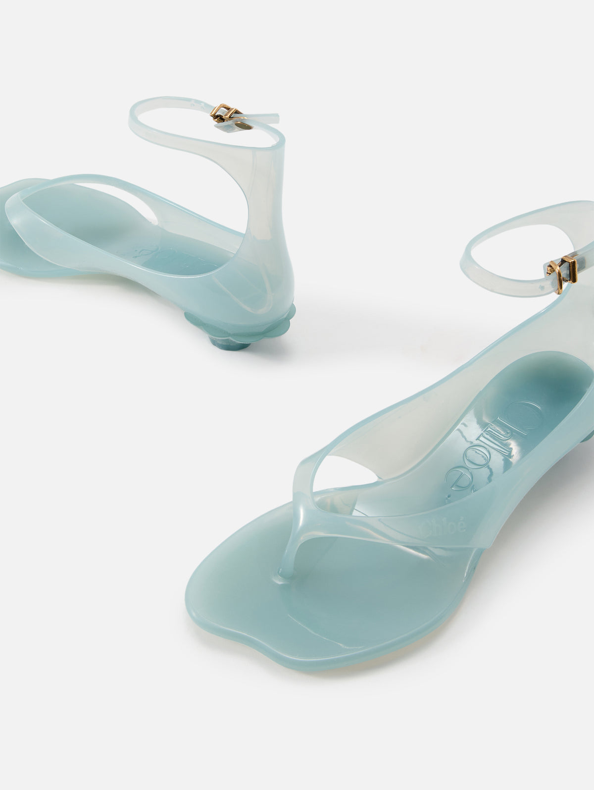 Jelly Sandal,CHLOÉ,SPEARMINT,Image 2