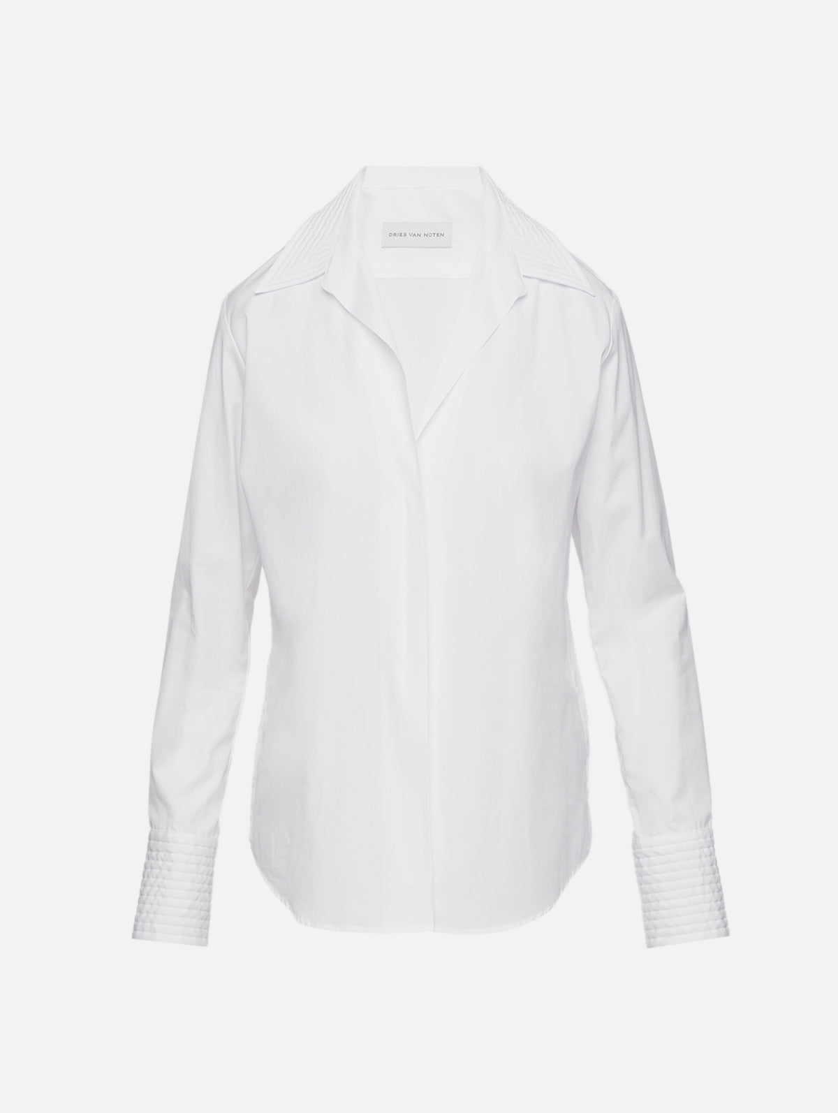 Celinta Shirt,DRIES VAN NOTEN,WHITE,Image 1