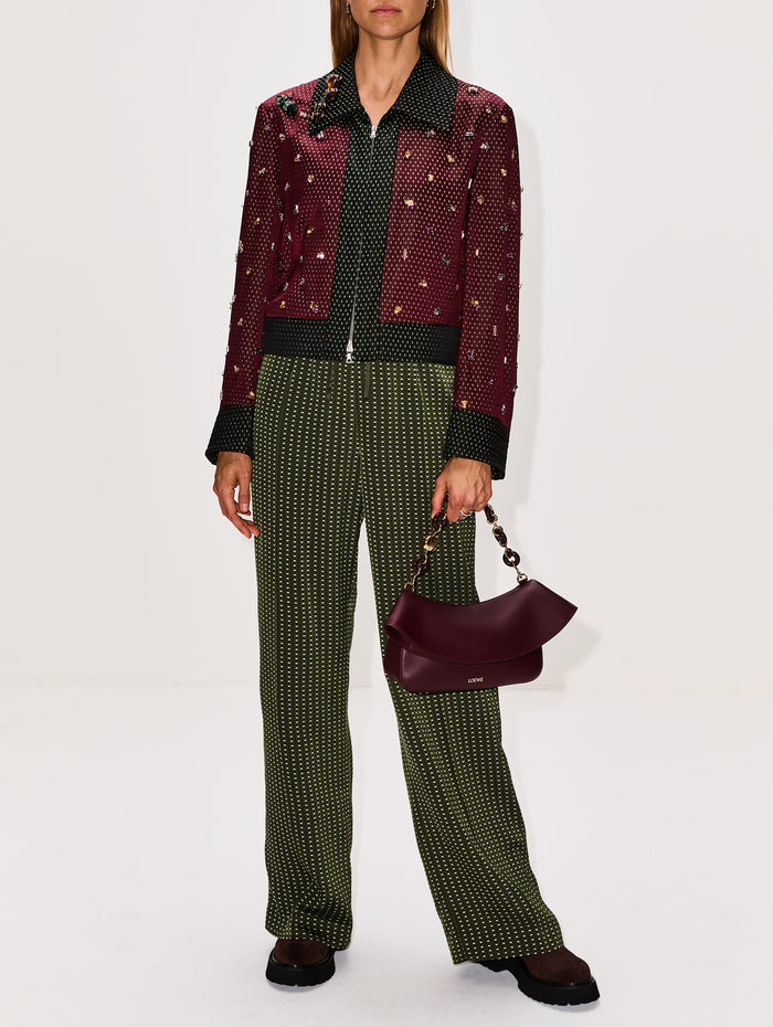 Vurani Jacket,DRIES VAN NOTEN,BURGUNDY,Image 1