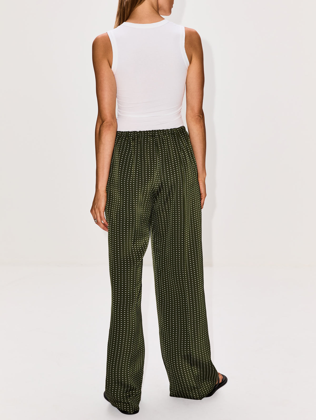 Puvis Pant,DRIES VAN NOTEN,KHAKI,Image 4