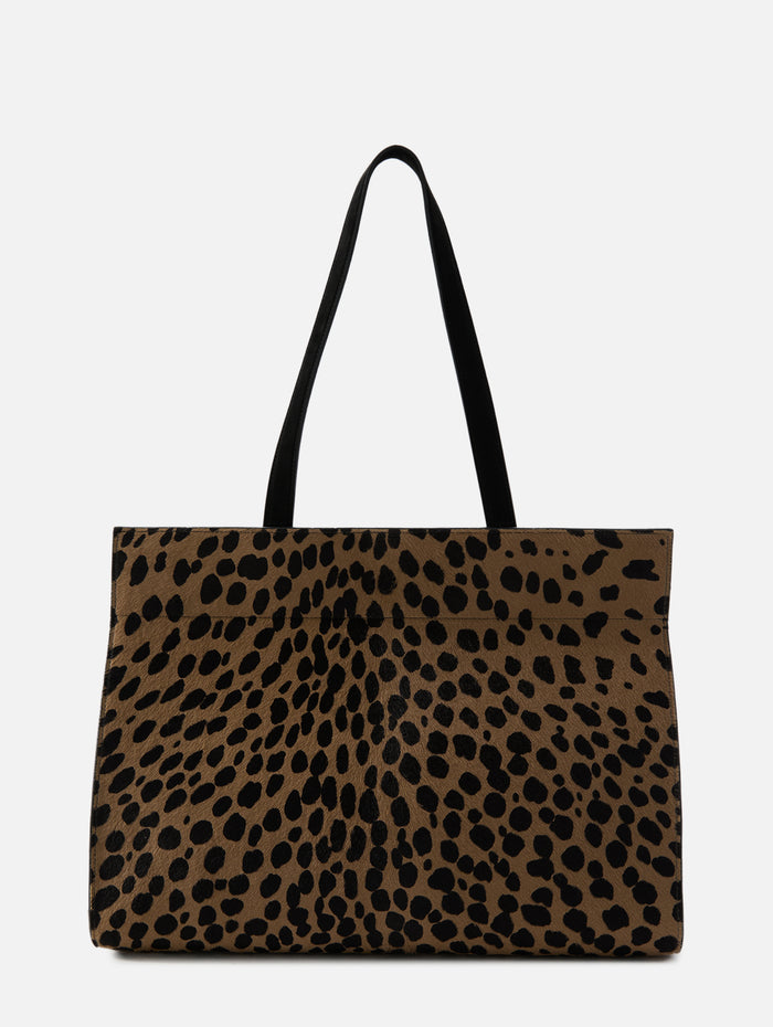 Crosby Handbag,KHAITE,CAMEL/BLACK,Image 1