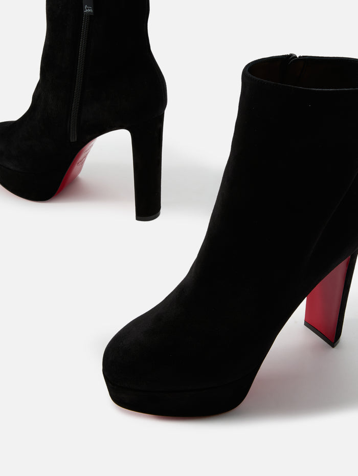 Loo Platform Bootie 130mm,CHRISTIAN LOUBOUTIN,BLACK,Image 1