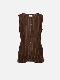 Emma Vest,POSSE,CHOCOLATE CREAM,Image 2