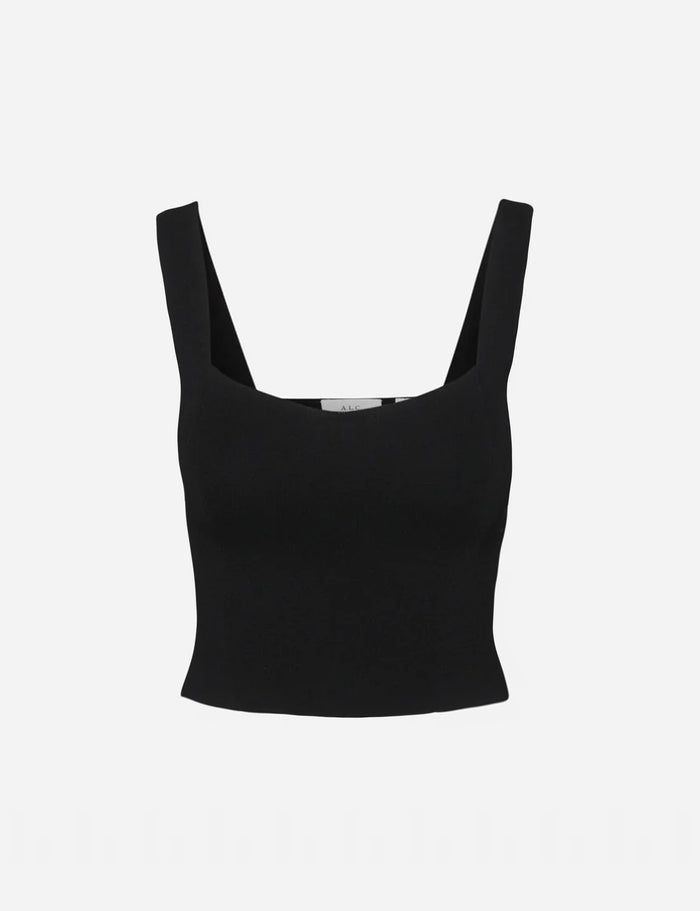Jordana Top,A.L.C.,BLACK,Image 1